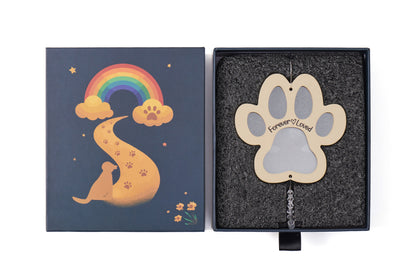 Personalized Pet Memorial Suncatcher Beige