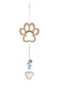 Personalized Pet Memorial Suncatcher Beige